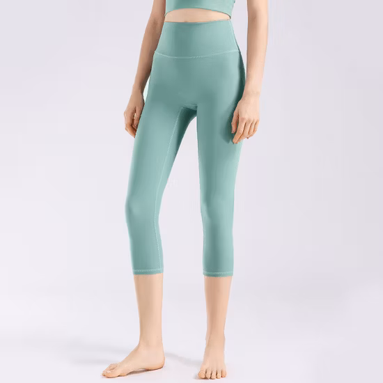 OEM Heißer Verkauf Frauen Yoga Leggings Set Fitness Workout Hohe Taille Sportbekleidung Gerippte Scrunch Booty Gym Shorts Yoga Set