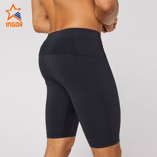 Ingor Sportswear Hersteller von Fitnessstudio-Bekleidung, maßgeschneiderte Activewear-Lauf-Trainingsbekleidung, Herren-Shorts