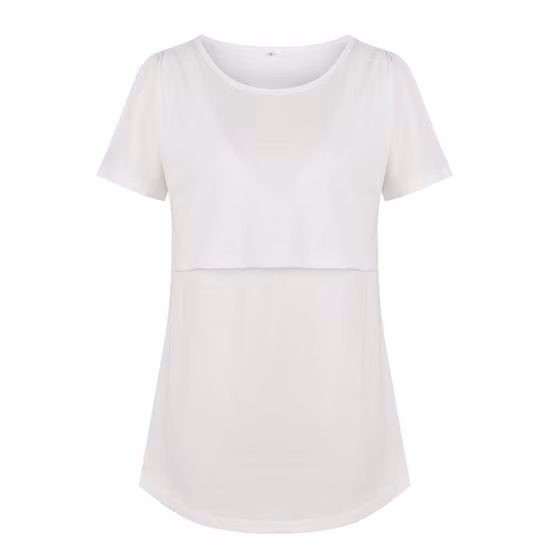 Umstandsoberteile für Damen, Stillkleidung, gestreift, Still-T-Shirt