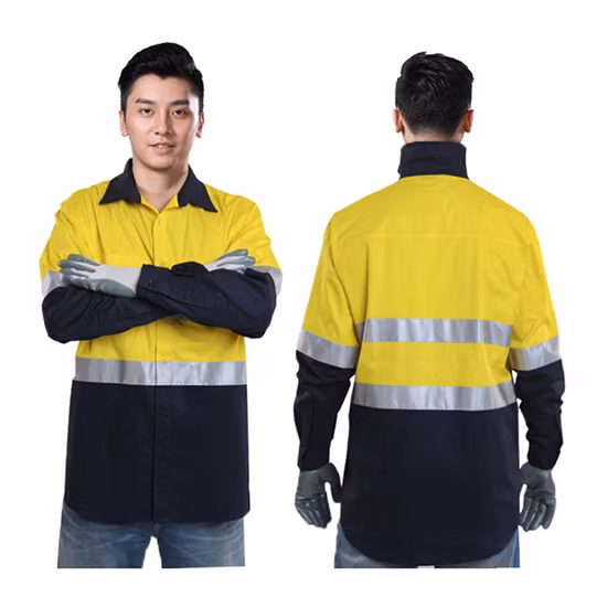 Warnschutz-Uniform-Reflexjacke, reflektierende Arbeitskleidung